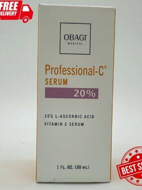 Obagi Professional-C 20% Vitamin C Serum - 1oz - Product shows oxidation- Sealed